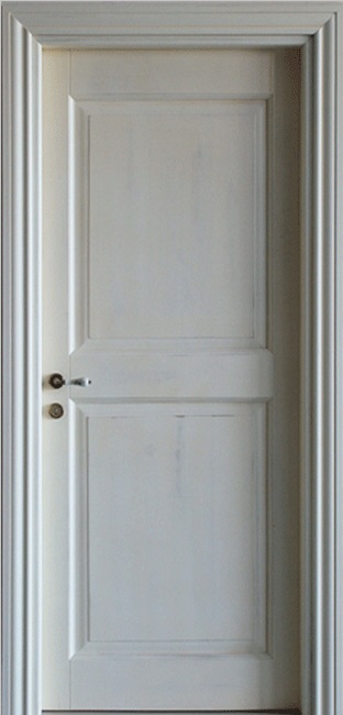 door antiqued lacquered casale-c