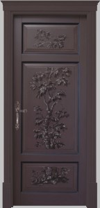 door of luxury solid wood berna