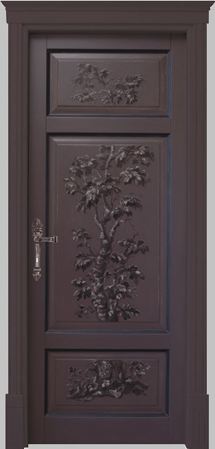 door of luxury solid wood berna