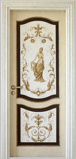 porte legno massello praga