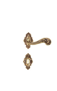 maniglie porte interne manierismo c01215 oro lucido