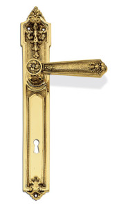 maniglie porte secondo impero c08710 oro